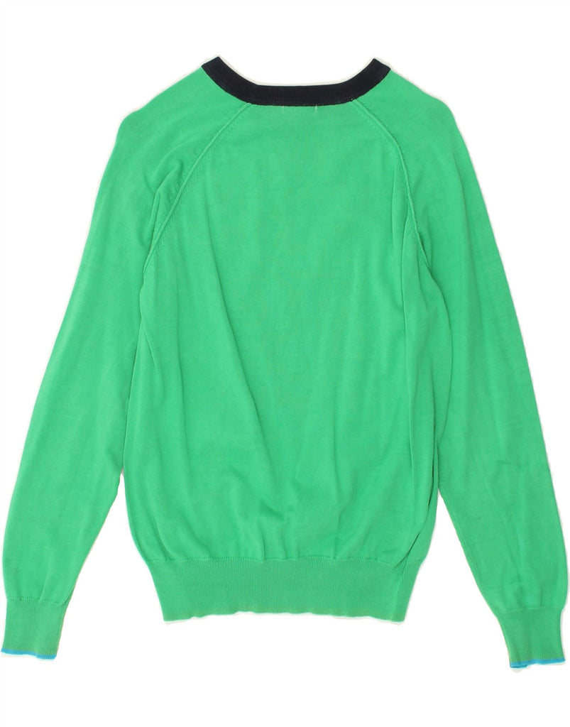 SUN68 Womens Crew Neck Jumper Sweater UK 14 Medium  Green | Vintage Sun68 | Thrift | Second-Hand Sun68 | Used Clothing | Messina Hembry 