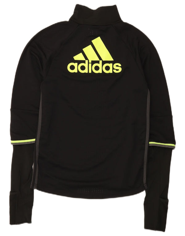 Adidas Mens Chelsea FC Graphic Top Long Sleeve XS Black Polyester