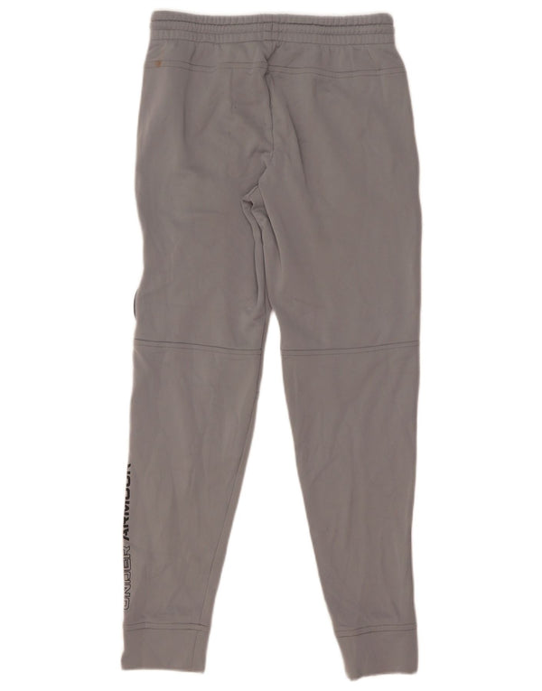Under Armour Boys Graphic Tracksuit Trousers Joggers 11-12 Years Large Grey