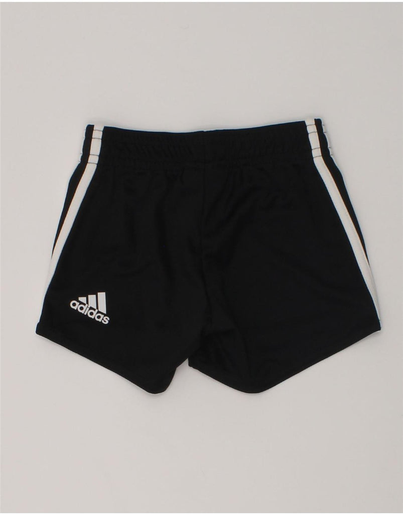 ADIDAS Baby Boys Sport Shorts 3-6 Months Black Polyester | Vintage Adidas | Thrift | Second-Hand Adidas | Used Clothing | Messina Hembry 