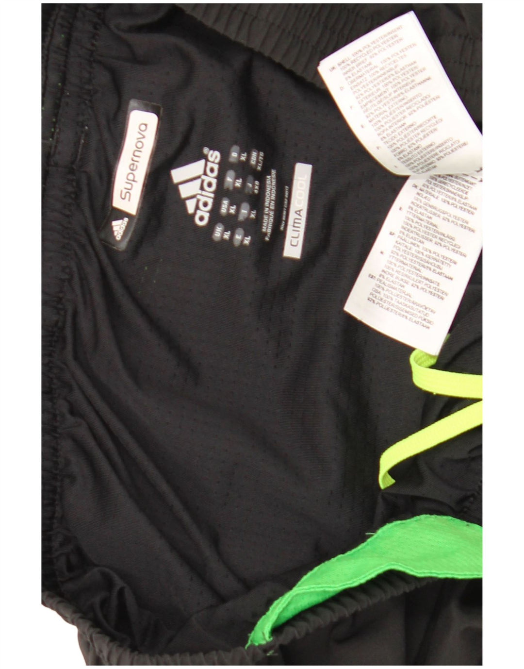 Adidas Mens Climacool Sport Shorts XL Black Polyester