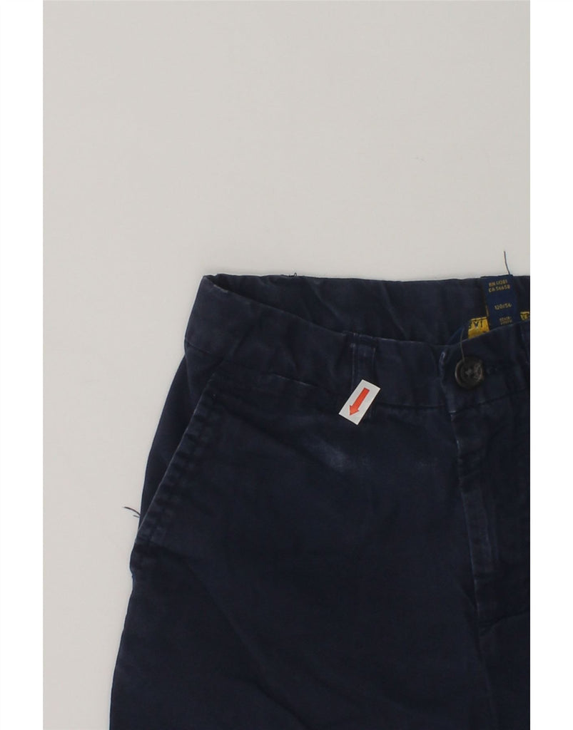 POLO RALPH LAUREN Boys Chino Shorts 5-6 Years W22  Navy Blue Cotton | Vintage Polo Ralph Lauren | Thrift | Second-Hand Polo Ralph Lauren | Used Clothing | Messina Hembry 