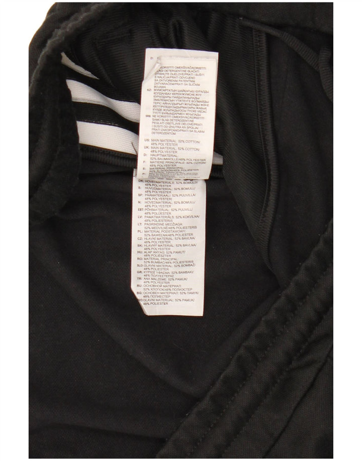 ADIDAS Mens Tracksuit Trousers 2XL  Black Cotton