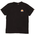 ELLESSE Womens T-Shirt Top UK 12 Medium Black