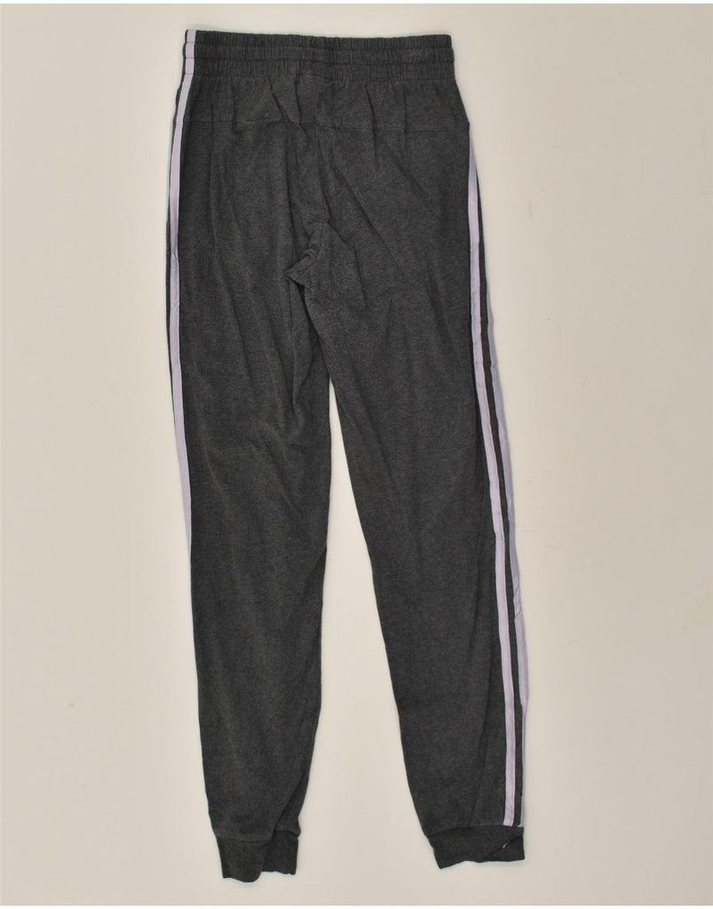 ADIDAS Womens Tracksuit Trousers Joggers Size 4/6 XS Grey Cotton | Vintage Adidas | Thrift | Second-Hand Adidas | Used Clothing | Messina Hembry 