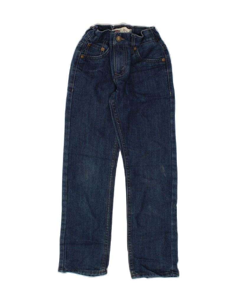LEVI'S Boys 511 Slim Jeans 7-8 Years W24 L22 Blue Cotton Vintage Levi's and Second-Hand Levi's from Messina Hembry 