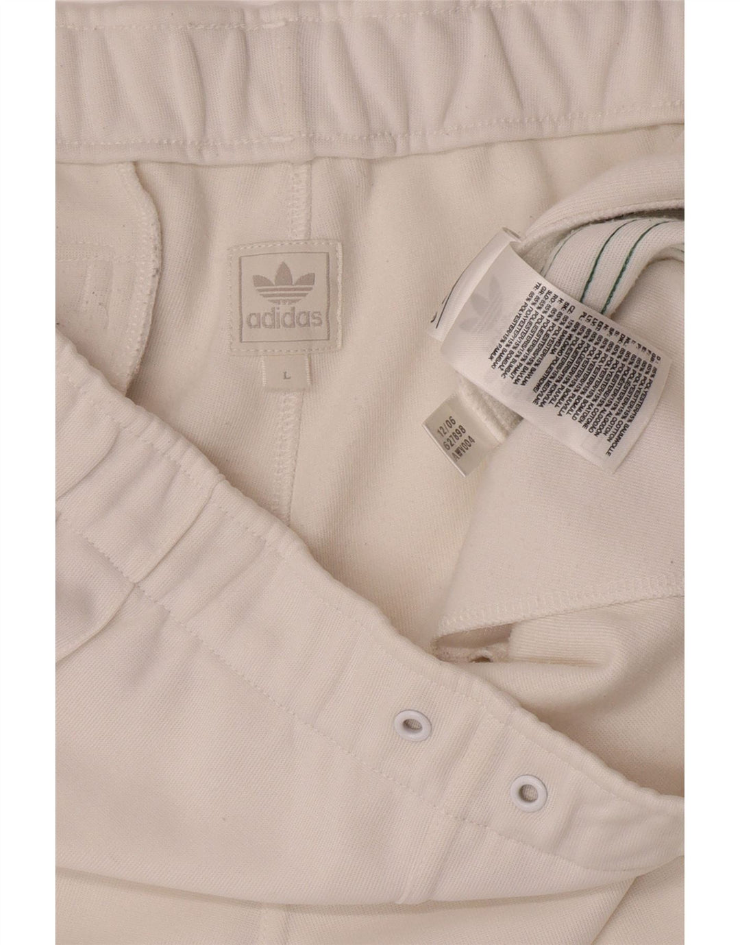 Adidas Mens Sport Shorts Large  White Polyester