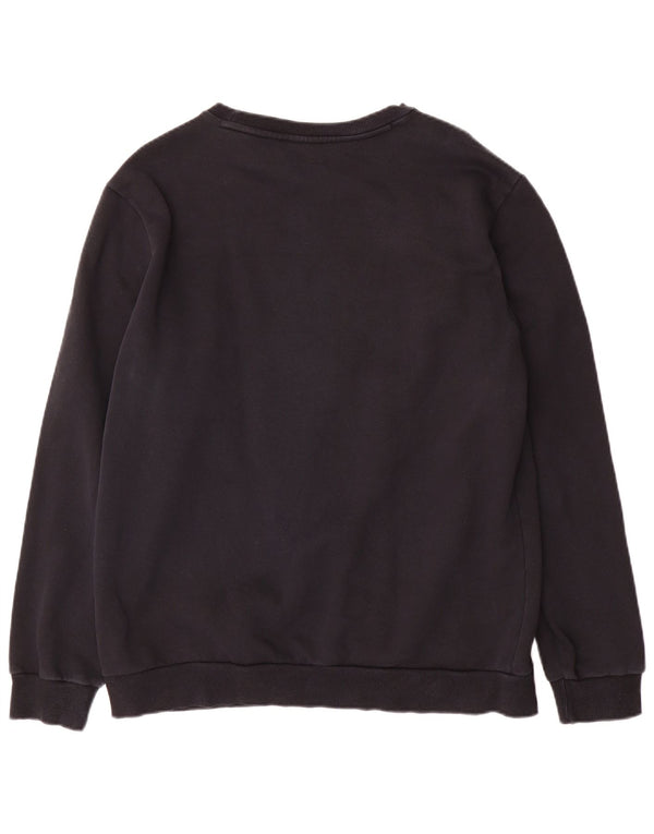 Puma Mens Graphic Sweatshirt Jumper Large Black