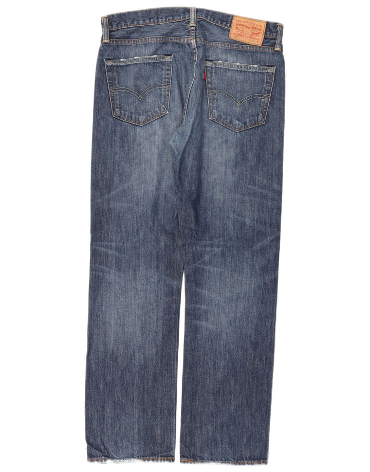 Levi's Mens 504 Straight Jeans W32 L30 Blue