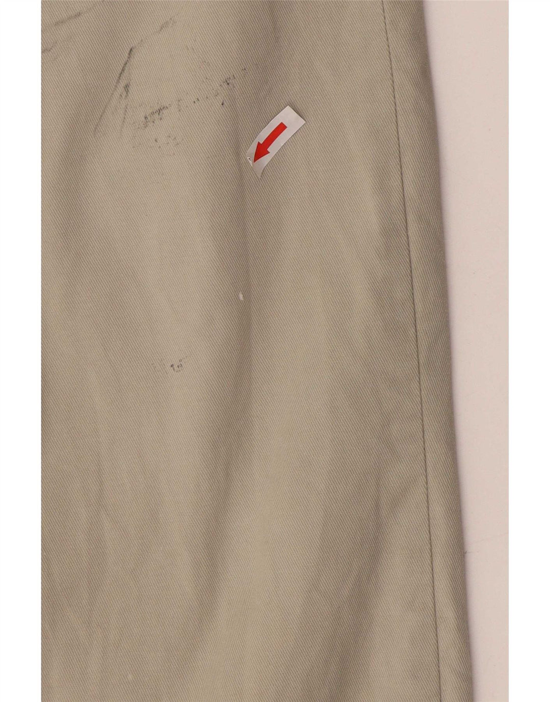 Trussardi Mens Straight Casual Trousers W34 L26 Grey