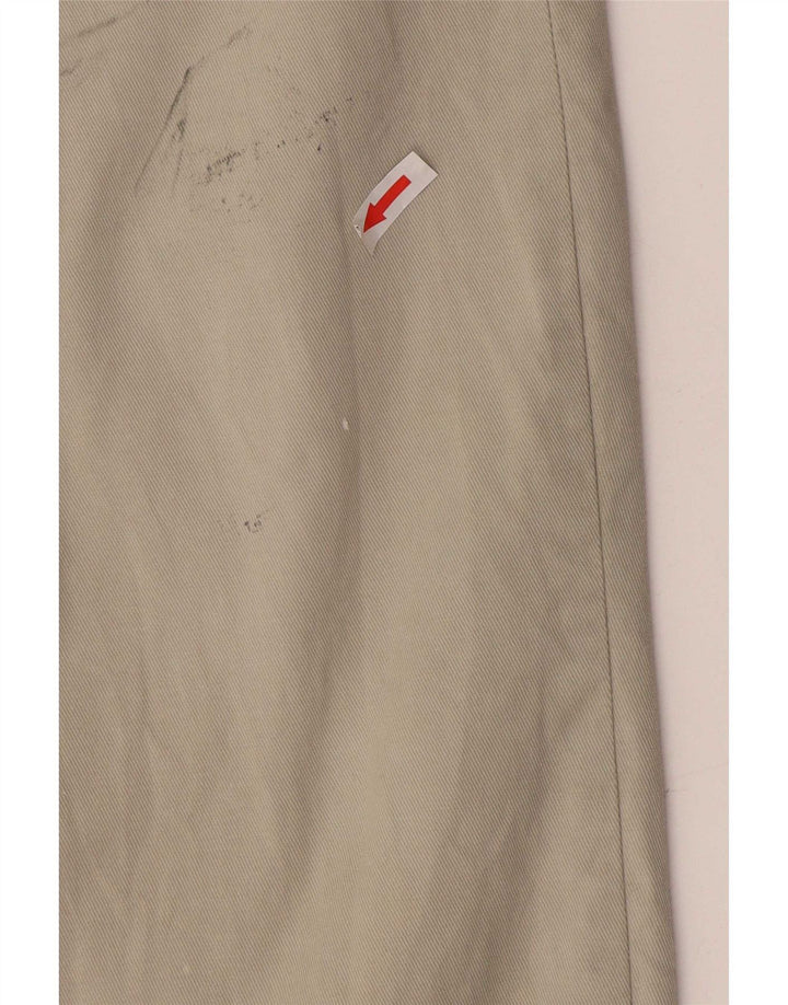 Trussardi Mens Straight Casual Trousers W34 L26 Grey