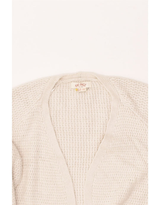 Fat face white cardigan hotsell