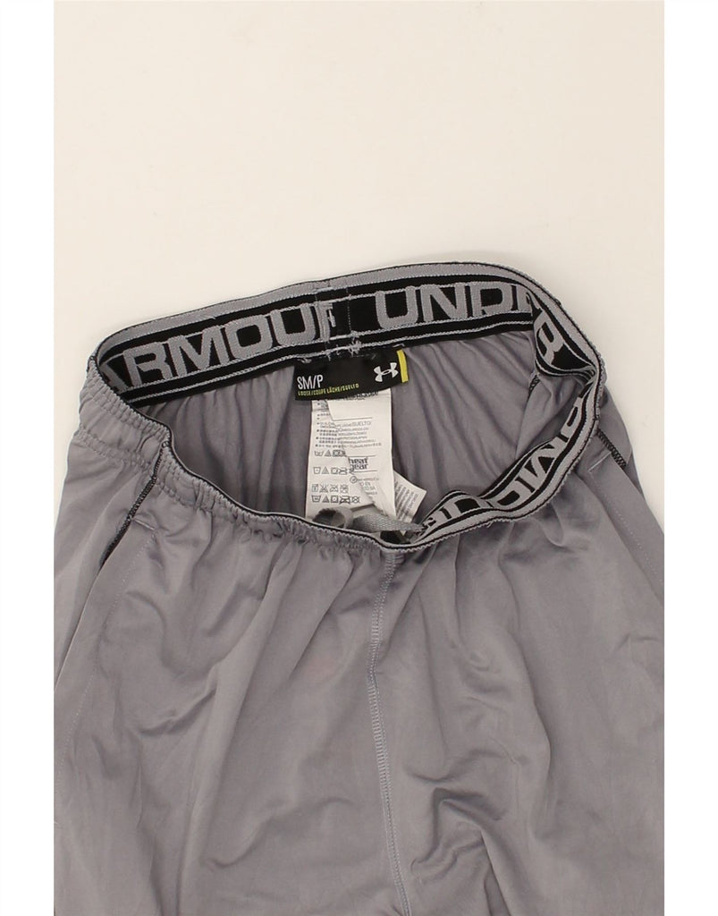 UNDER ARMOUR Mens Heat Gear Sport Shorts Small Grey Polyester | Vintage Under Armour | Thrift | Second-Hand Under Armour | Used Clothing | Messina Hembry 
