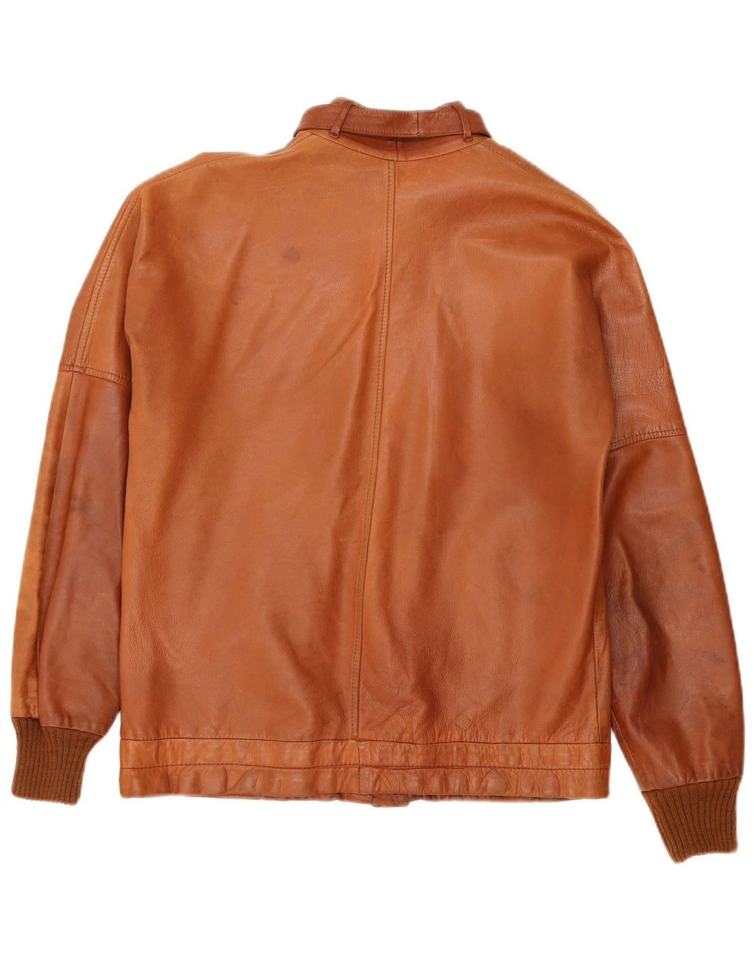 Vintage Mens Leather Jacket UK 38 Medium Brown