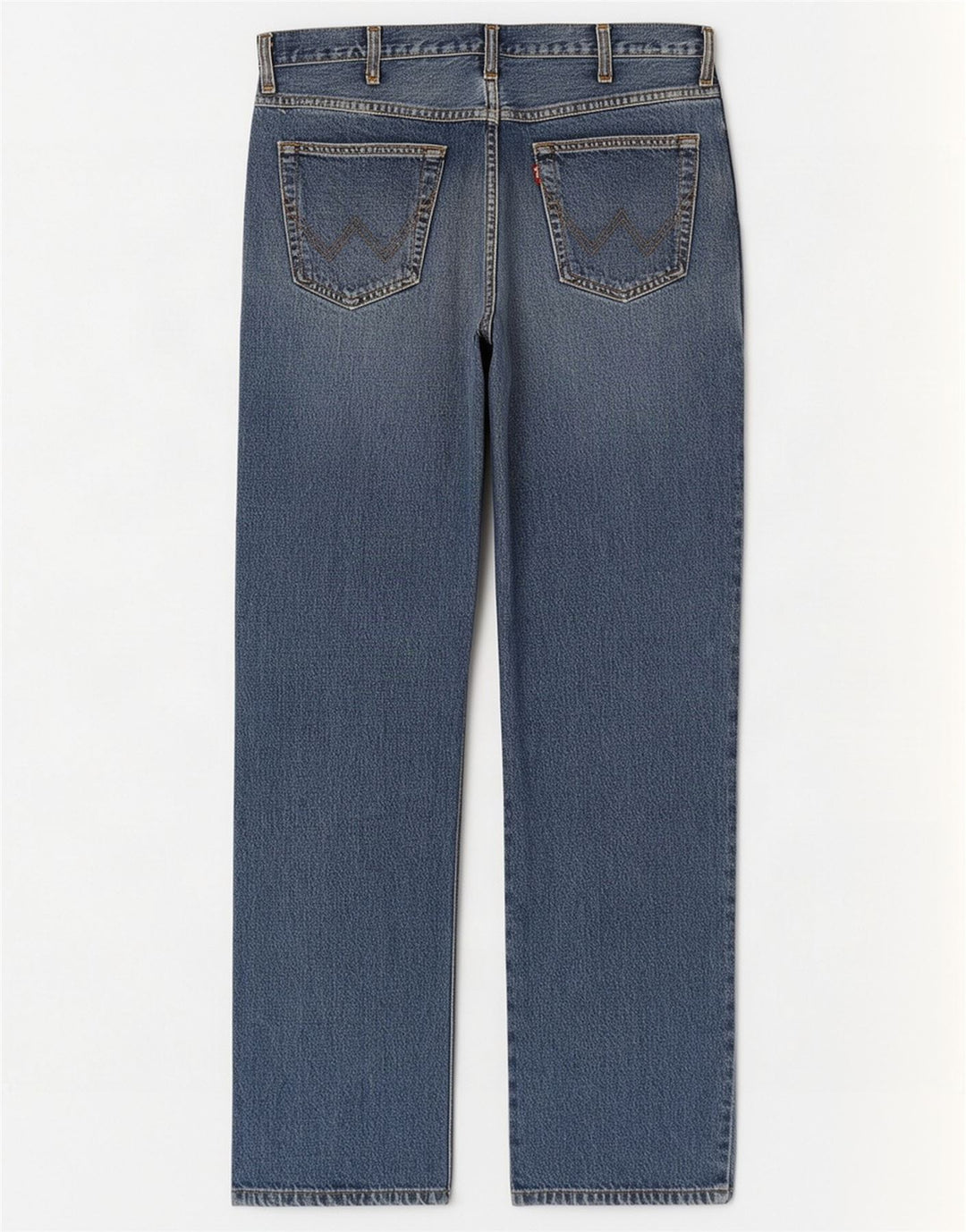 Wrangler Mens Texas Straight Jeans W36 L32 Blue Cotton