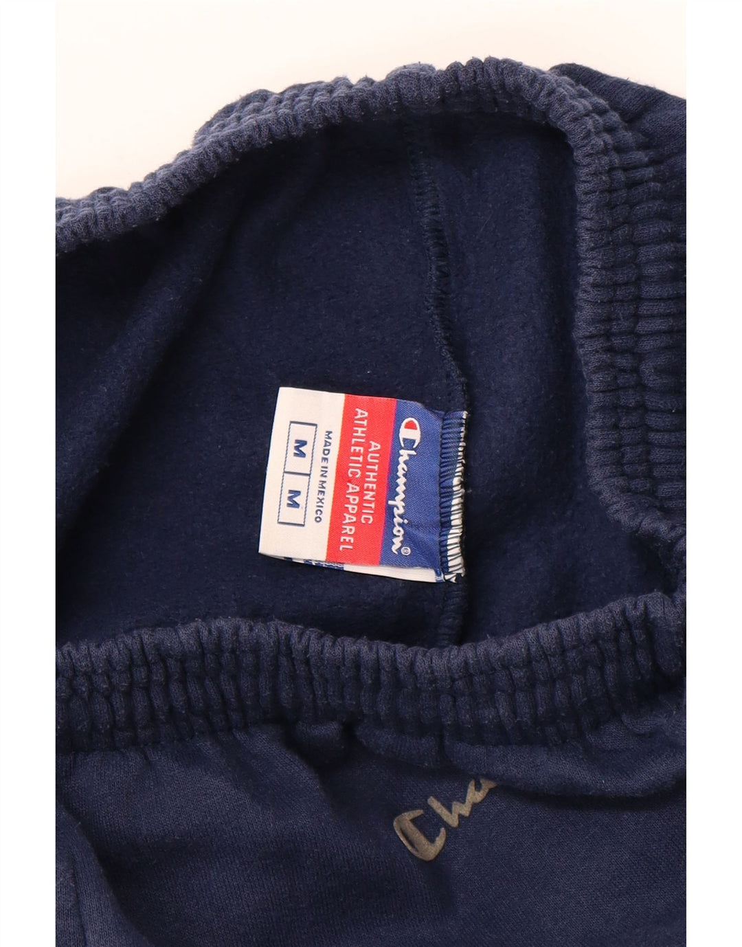 CHAMPION Mens Tracksuit Trousers Joggers Medium  Navy Blue Vintage Champion and Second-Hand Champion from Messina Hembry 