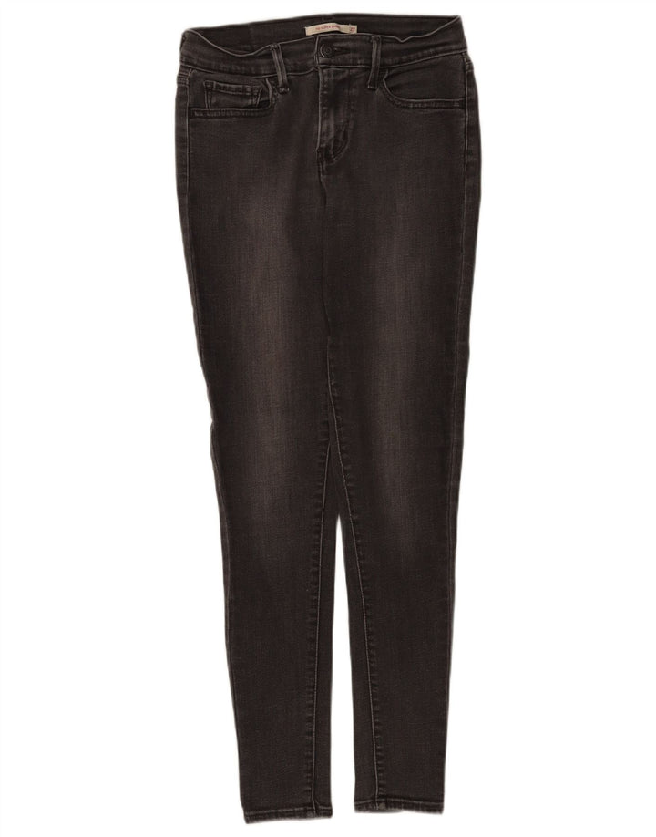 Levi's Womens 710 Super Skinny Jeans W27 L30 Black
