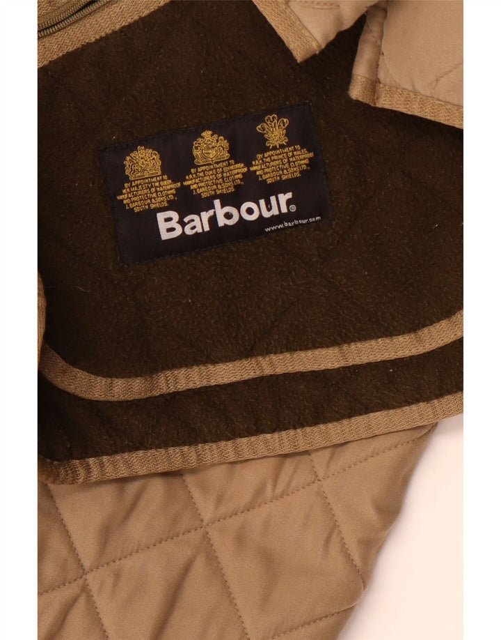 Barbour Mens Quilted Jacket UK 40 Large Brown