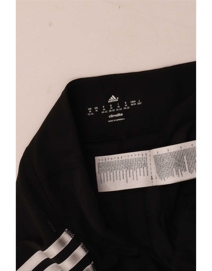 Adidas Womens Tracksuit Trousers UK 12/14 Medium  Black Polyester
