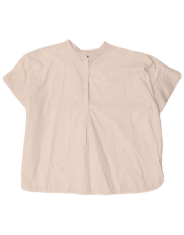 Woolrich Womens Oversized Blouse Top UK 14 Medium White