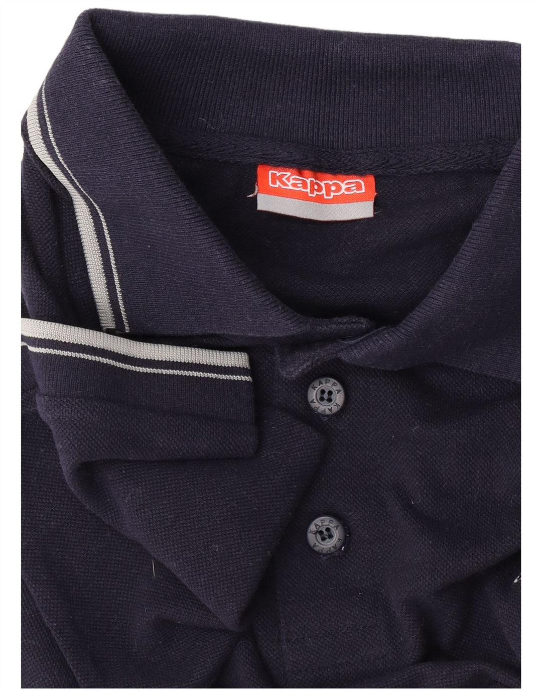 KAPPA Mens Polo Shirt Medium Navy Blue