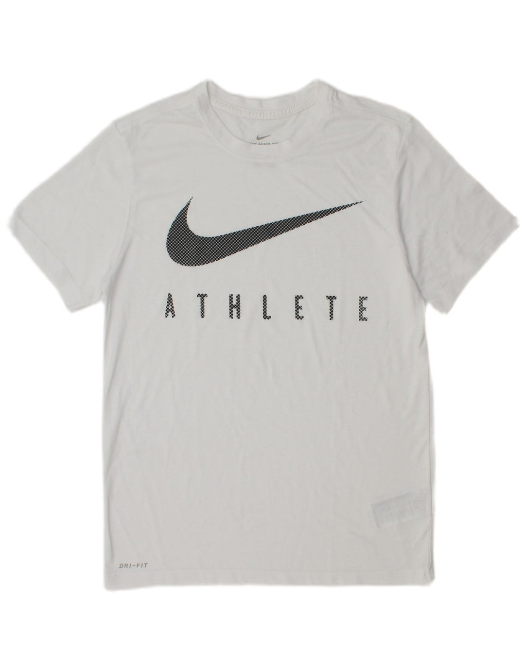 Nike Mens Dri Fit Graphic T-Shirt Top Small White Polyester