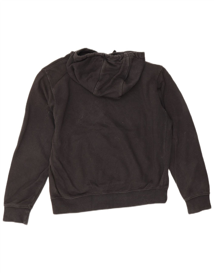 Nike Mens Hoodie Jumper Medium Black Cotton