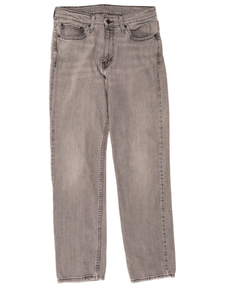 Levi's Mens 511 Slim Jeans W32 L32 Grey Cotton