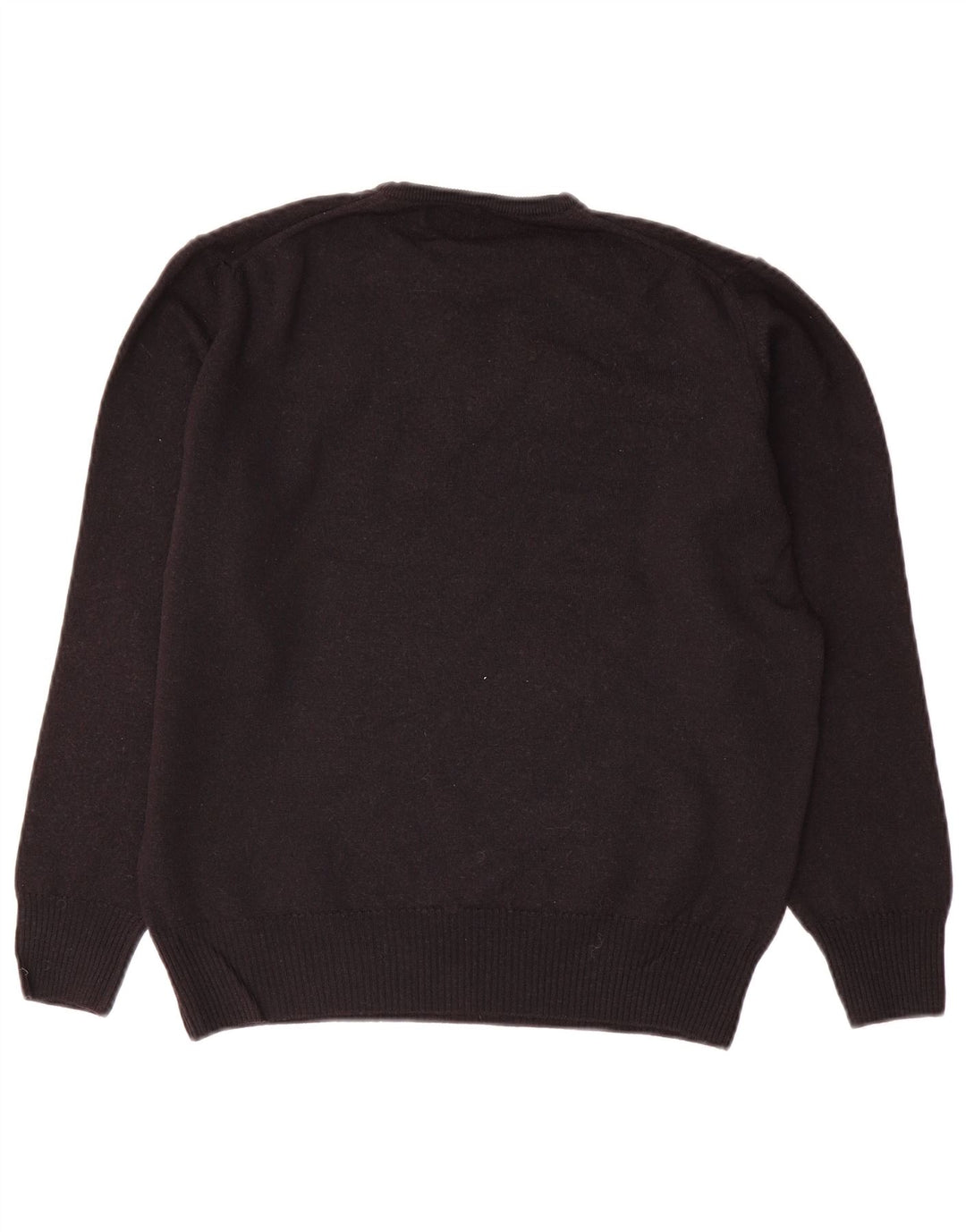 Zara Mens Crew Neck Jumper Sweater XL Black