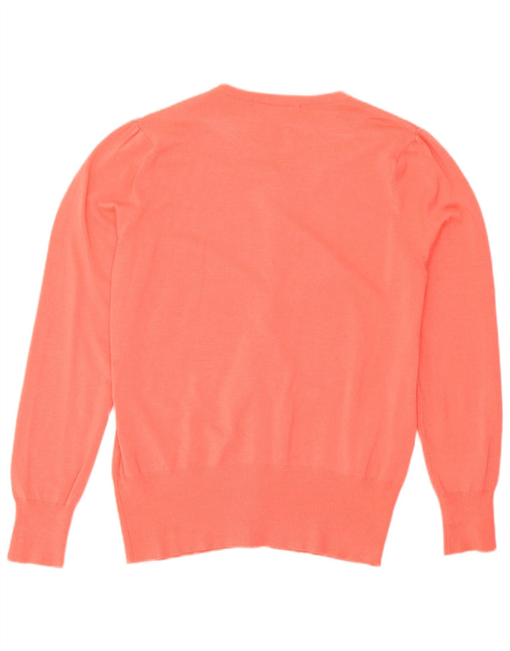 Marks & Spencer Womens Cardigan Sweater UK 10 Small Pink