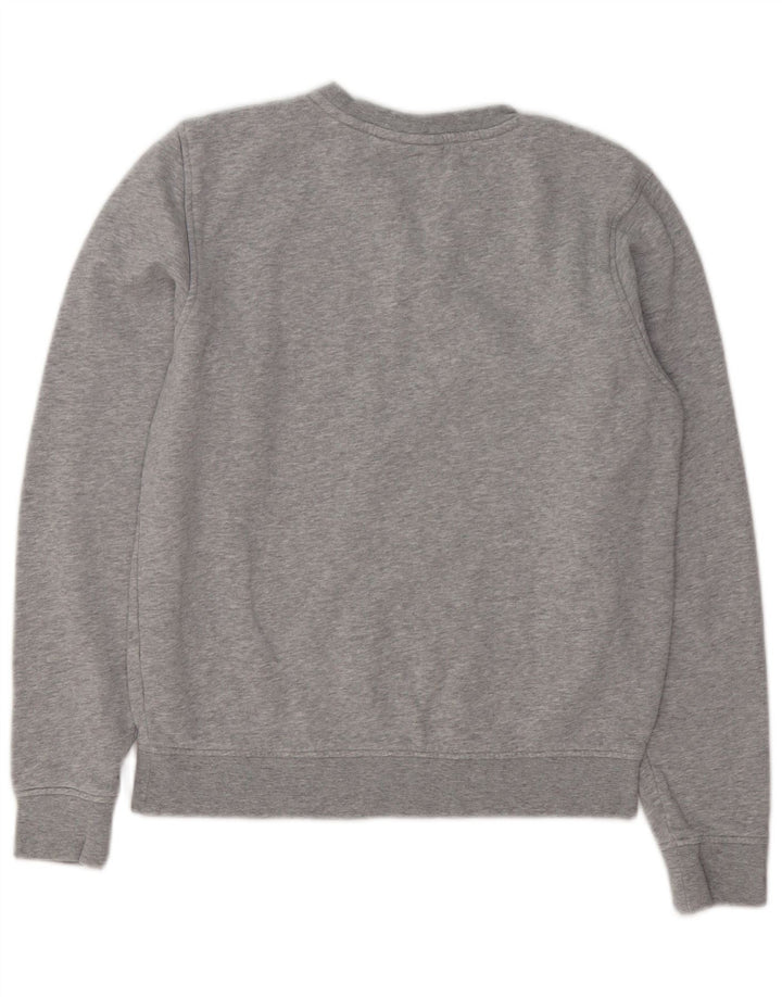 LACOSTE Mens Sweatshirt Jumper Size 2 XS Grey Cotton
