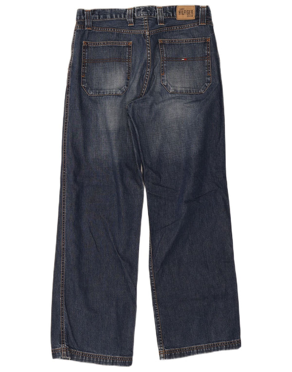 Tommy Hilfiger Mens Ballpeen Loose Jeans W32 L30 Blue Cotton