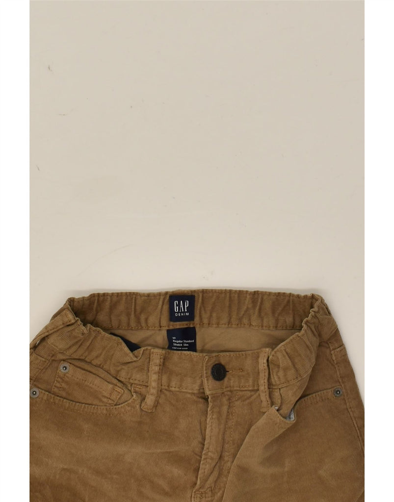 GAP Boys Straight Corduroy Trousers 9-10 Years W24 L24 Brown Cotton | Vintage Gap | Thrift | Second-Hand Gap | Used Clothing | Messina Hembry 