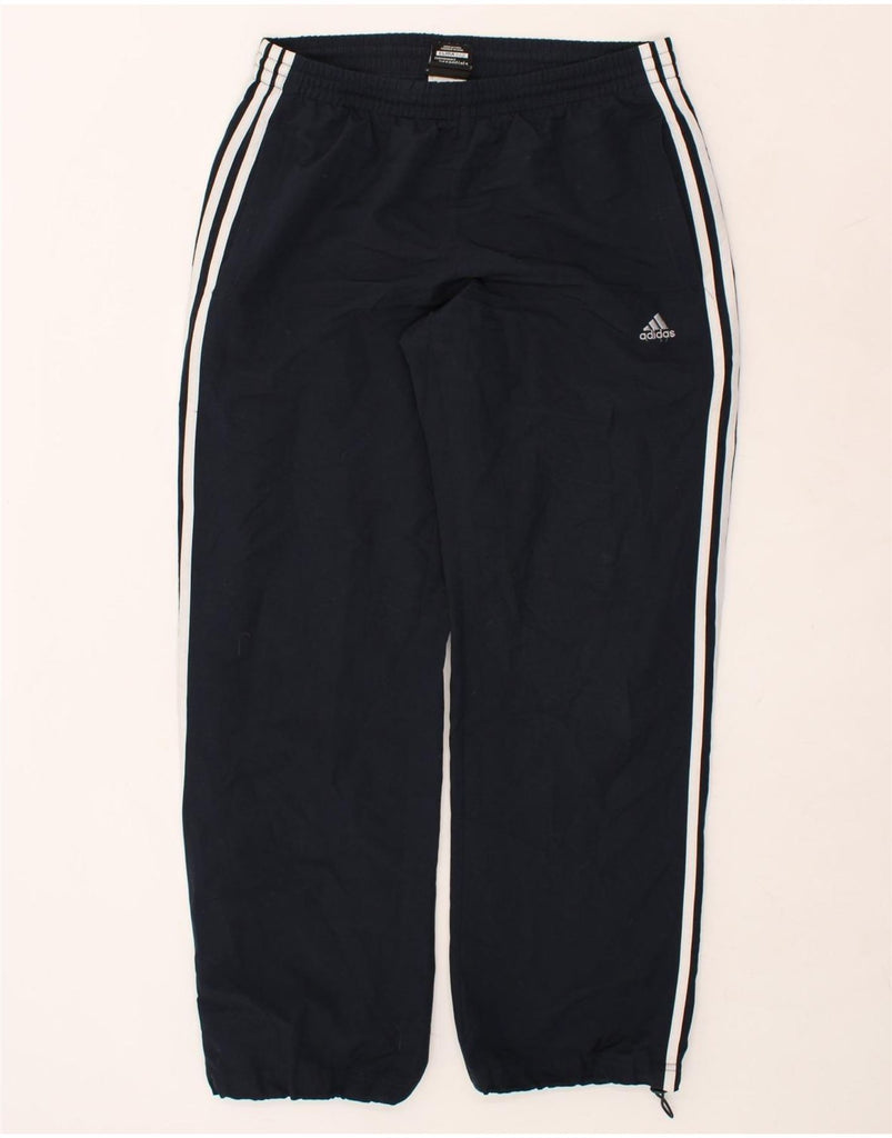 ADIDAS Mens Clima 365 Tracksuit Trousers Small  Navy Blue Polyester | Vintage Adidas | Thrift | Second-Hand Adidas | Used Clothing | Messina Hembry 