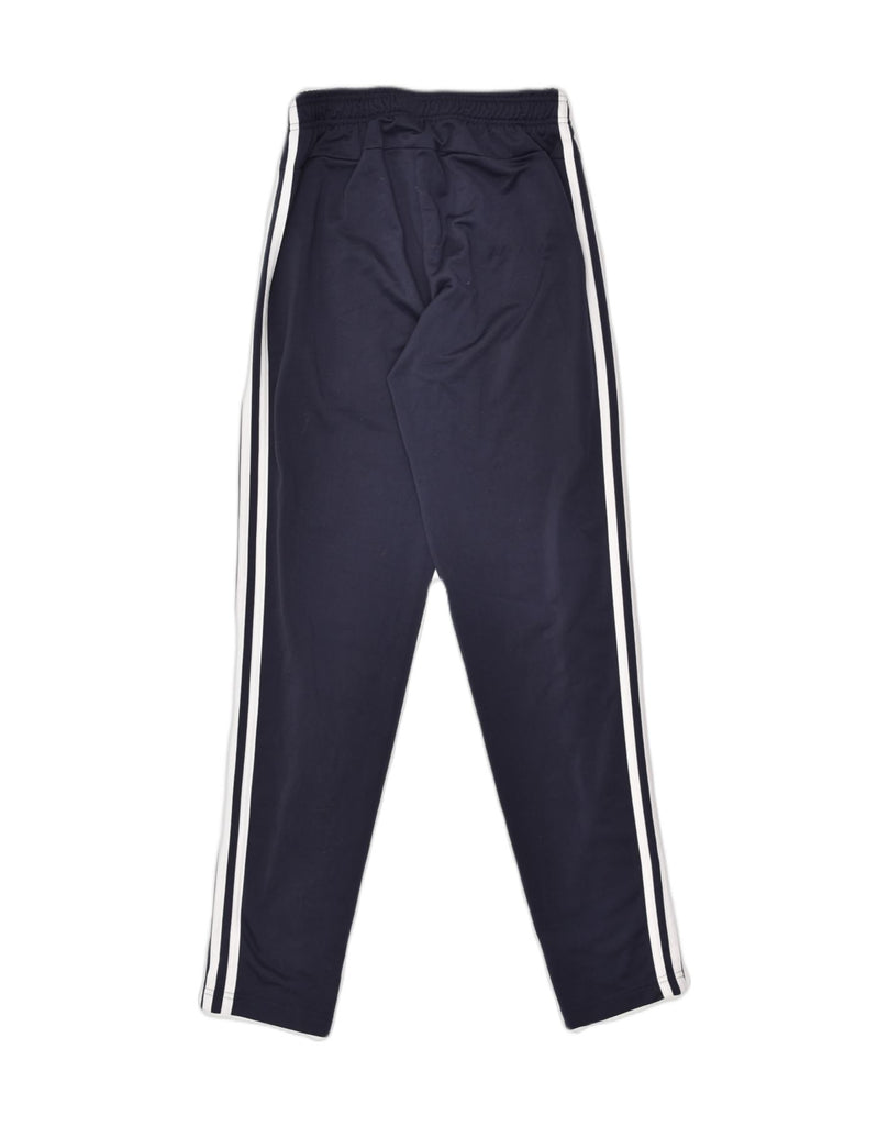 ADIDAS Mens Tracksuit Trousers Small Navy Blue Polyester | Vintage Adidas | Thrift | Second-Hand Adidas | Used Clothing | Messina Hembry 