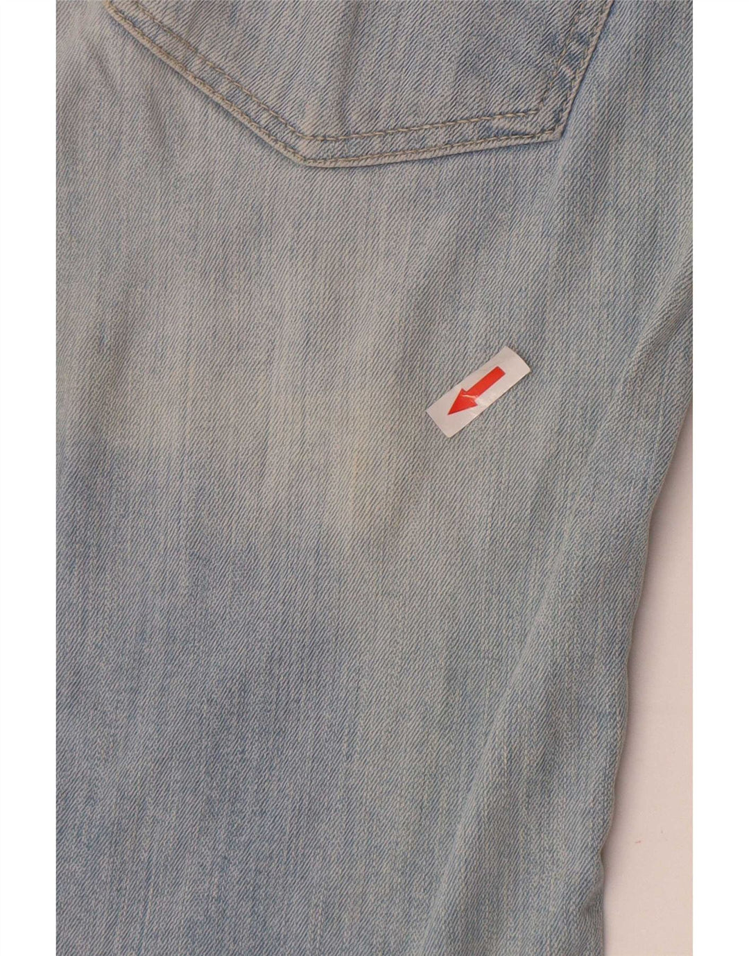 Zara Womens Slim Jeans EU 38 Small W28 L27 Blue Colourblock