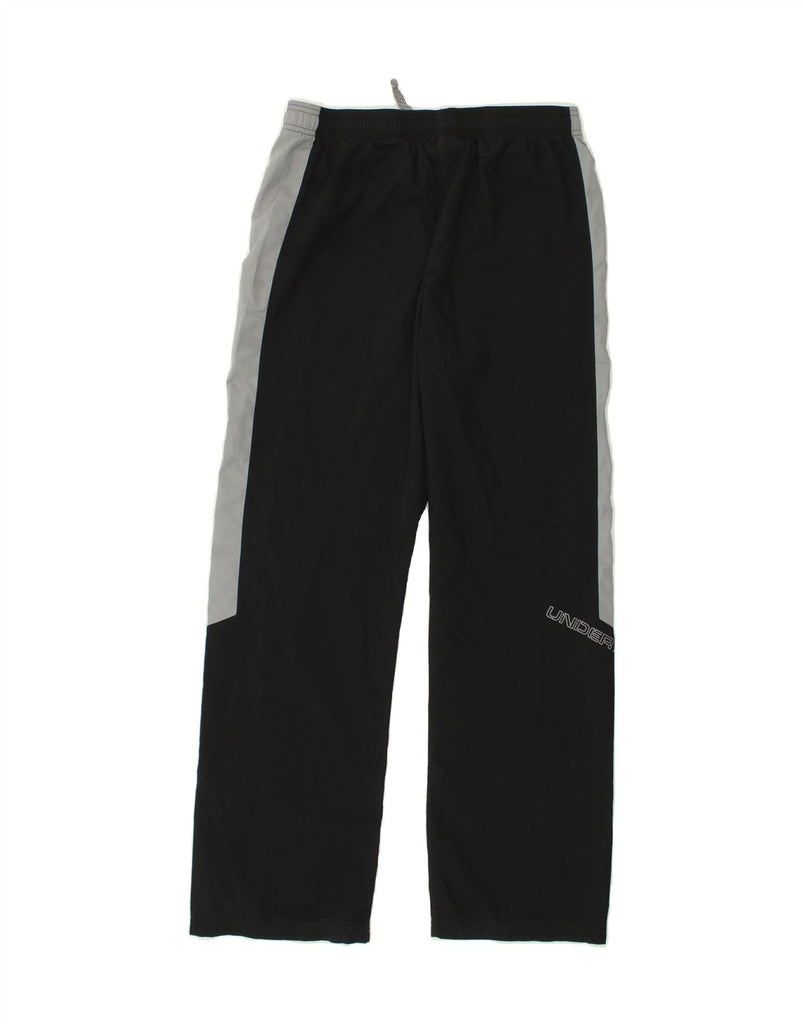 UNDER ARMOUR Boys Graphic Tracksuit Trousers 15-16 Years XL Black | Vintage Under Armour | Thrift | Second-Hand Under Armour | Used Clothing | Messina Hembry 