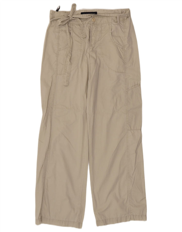 FRENCH CONNECTION Womens Wide Leg Cargo Trousers US 10 Large W32 L32 Grey