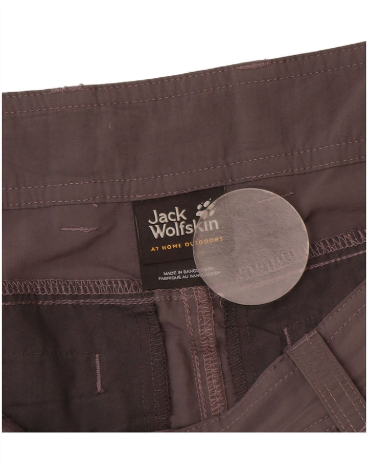Jack Wolfskin Mens Cargo Shorts W38 XL Grey Polyamide