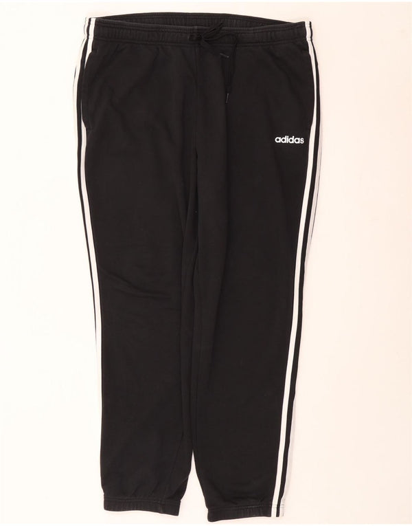Adidas Mens Tracksuit Trousers Joggers 2XL  Black Cotton