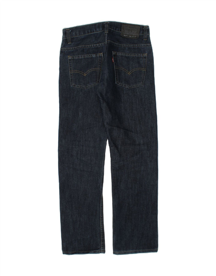 LEVI'S Boys 511 Slim Jeans 13-14 Years W27 L27 Navy Blue Cotton Vintage Levi's and Second-Hand Levi's from Messina Hembry 