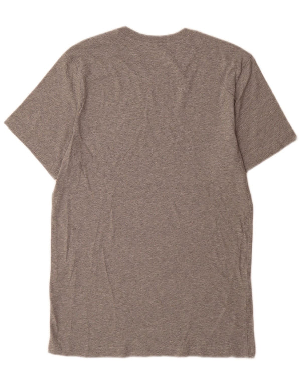 Nike Mens T-Shirt Top Small Grey Cotton