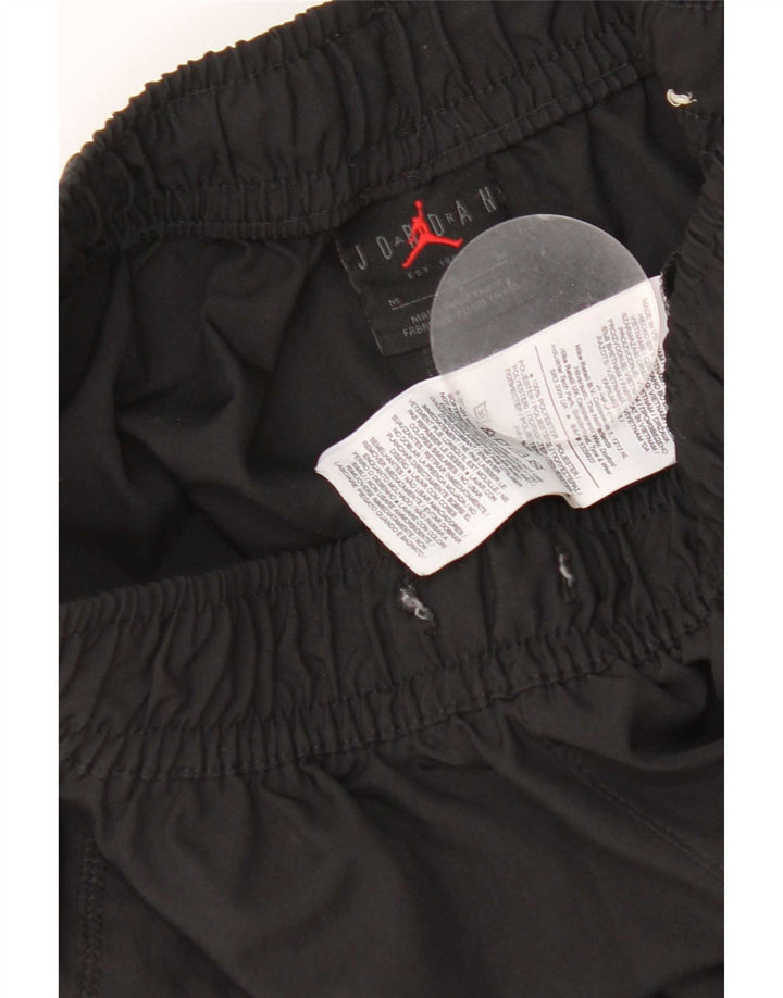 Jordan Womens Dri Fit Tracksuit Trousers Joggers UK 12 Medium Black