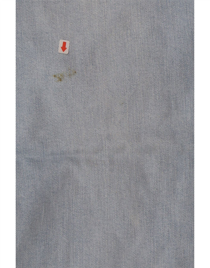 Zara Mens Slim Jeans EU 44 Large W34 L30 Blue Cotton