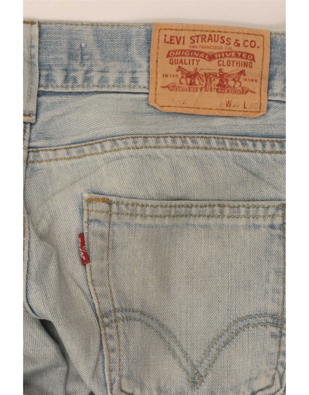 Levi's Mens 512 Bootcut Jeans W32 L30 Blue