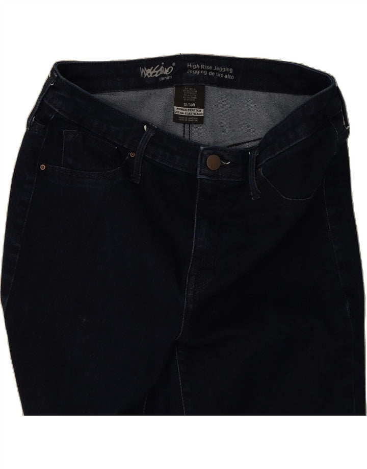 MOSSIMO Womens High Rise Jegging Jeans US 10 Large W30 L27 Navy Blue Vintage Mossimo and Second-Hand Mossimo from Messina Hembry 