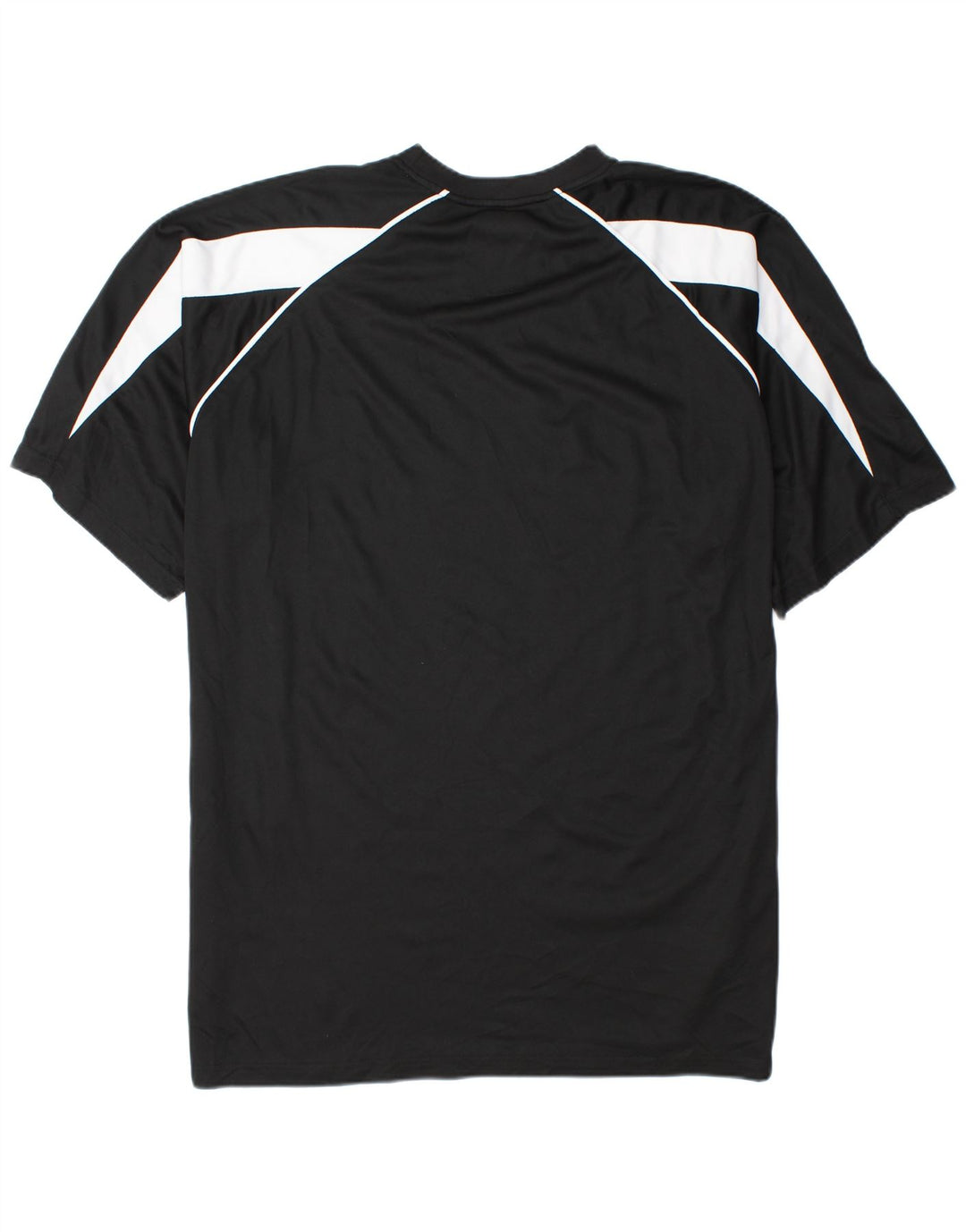 RUSSELL ATHLETIC Mens T-Shirt Top 2XL Black Colourblock Polyester