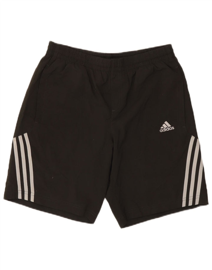 Adidas Mens Clima 365 Sport Shorts Small Black Colourblock Polyester
