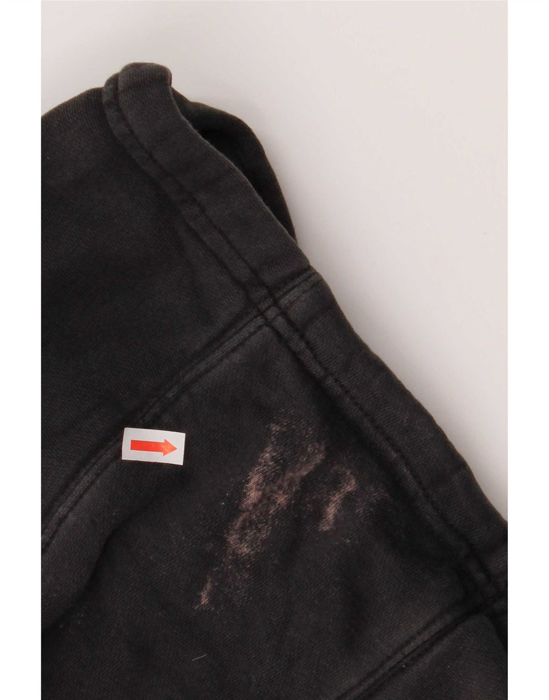 Nike Mens Hoodie Jumper Medium Black Cotton