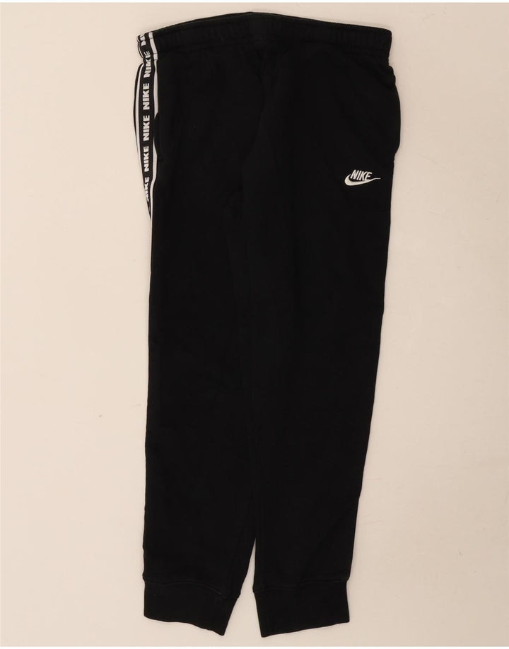 Nike Mens Graphic Tracksuit Trousers Joggers Medium Black Cotton